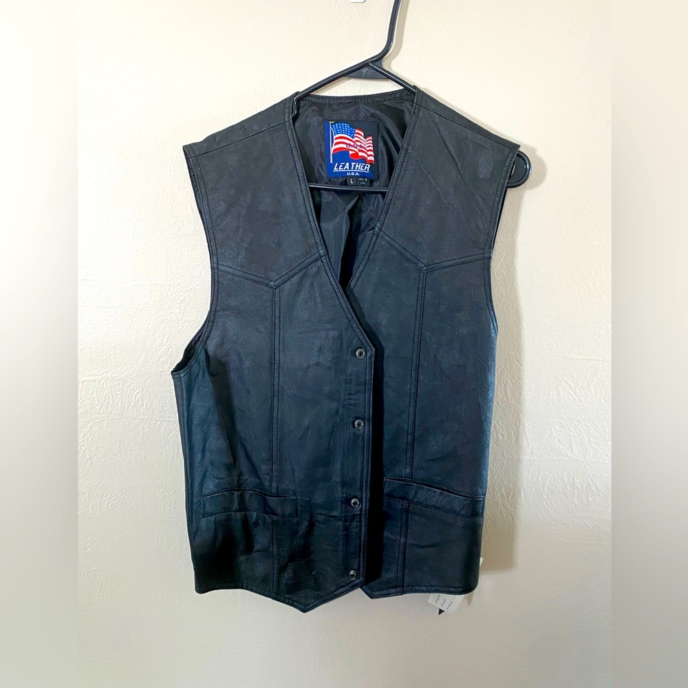 Leather Vest